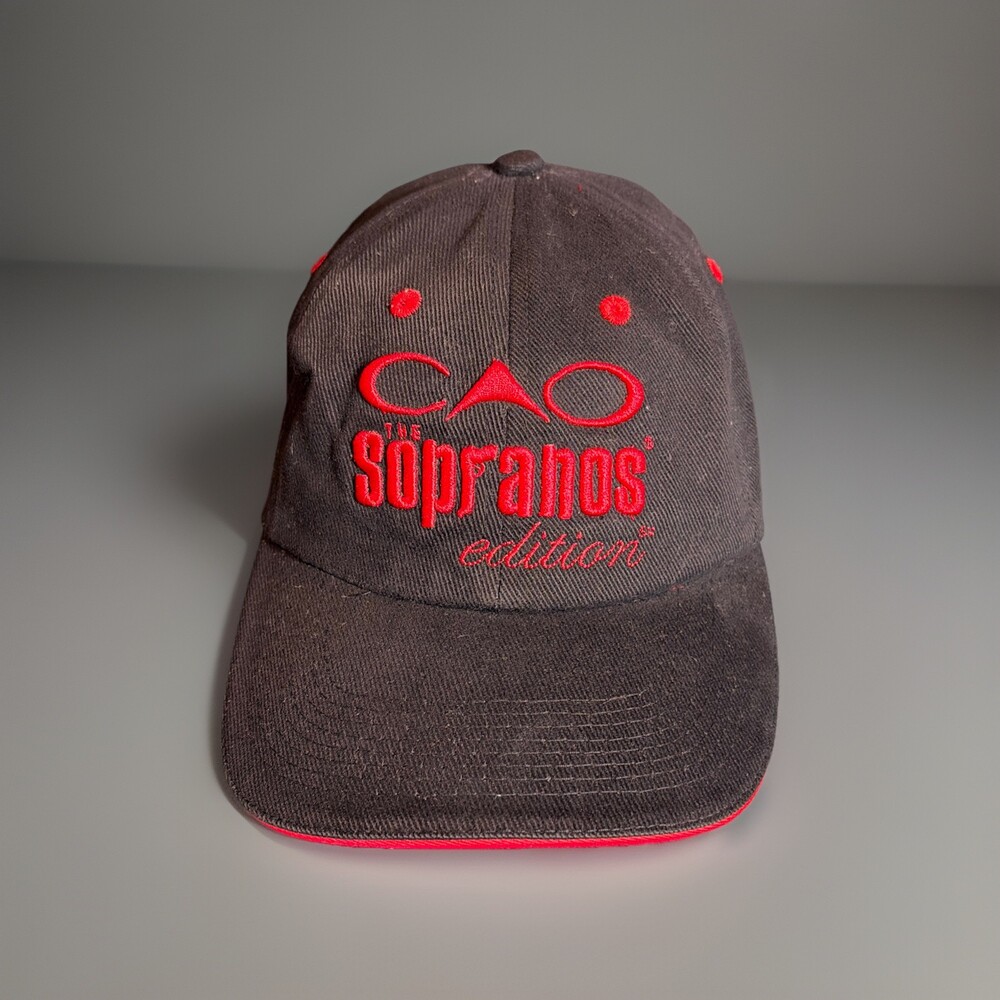 Vintage CAO Cigars The Sopranos Edition Hat Cap Strap Back Euc